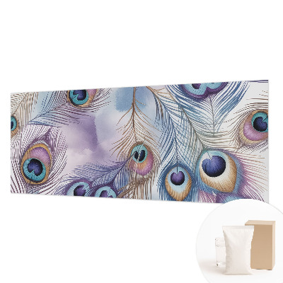 Fototapeta fizelinowa z nadrukiem Pawie pióra