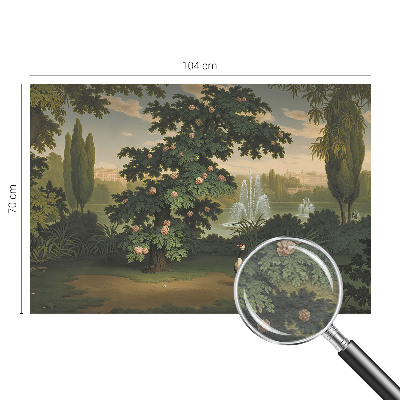 Fototapeta na ścianę z motywem naturalnego ogrodu