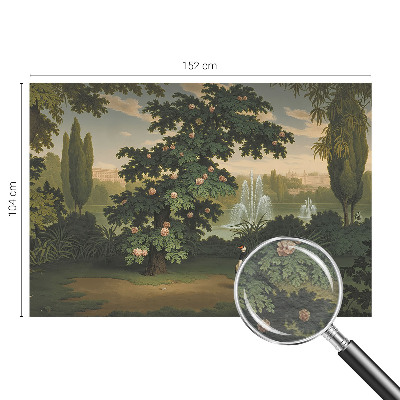 Fototapeta na ścianę z motywem naturalnego ogrodu