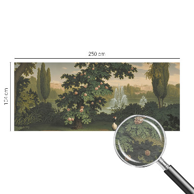 Fototapeta na ścianę z motywem naturalnego ogrodu