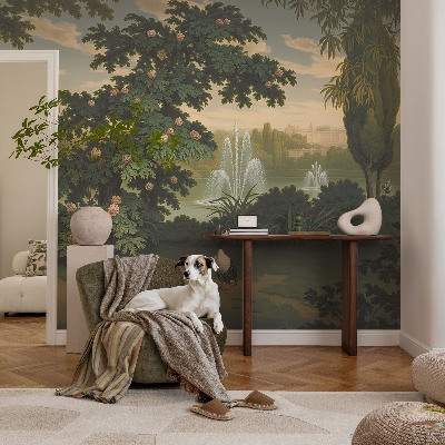 Fototapeta na ścianę z motywem naturalnego ogrodu