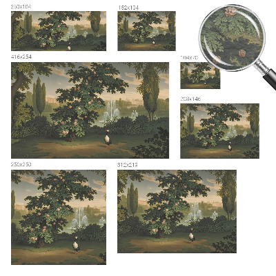 Fototapeta na ścianę Naturalny ogród