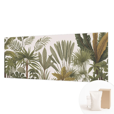 Fototapeta fizelinowa do sypialni Egzotyczne liście