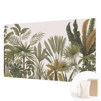 Fototapeta fizelinowa do sypialni Egzotyczne liście