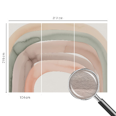 Tapeta fotograficzna fizelinowa Tapeta fotograficzna fizelinowa Tęczowe łuki