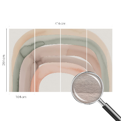 Tapeta fotograficzna fizelinowa Tapeta fotograficzna fizelinowa Tęczowe łuki