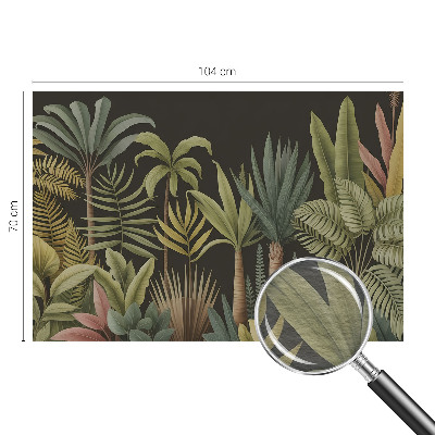 Dekoracyjna fototapeta na ścianę Tropikalna dżungla