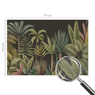 Dekoracyjna fototapeta na ścianę Tropikalna dżungla