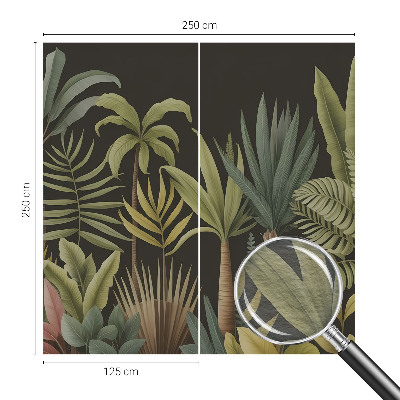 Dekoracyjna fototapeta na ścianę Tropikalna dżungla