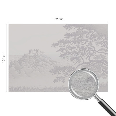 Fototapeta fizelinowa do sypialni Zamkowy pejzaż