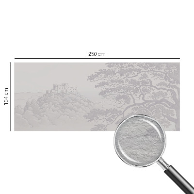 Fototapeta fizelinowa do sypialni Zamkowy pejzaż