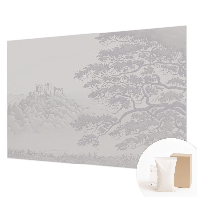 Fototapeta fizelinowa do sypialni Zamkowy pejzaż