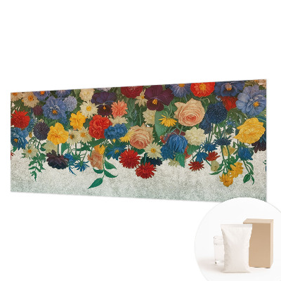 Tapeta fotograficzna Kolorowe kwiaty