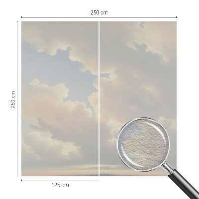 Tapeta fotograficzna fizelinowa Pastelowe niebo