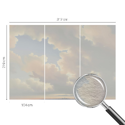 Tapeta fotograficzna fizelinowa Pastelowe niebo