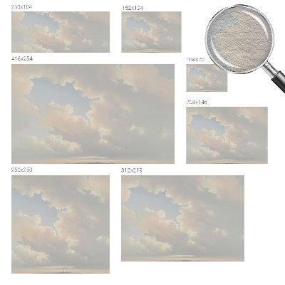 Tapeta fotograficzna fizelinowa z motywem pastelowego nieba