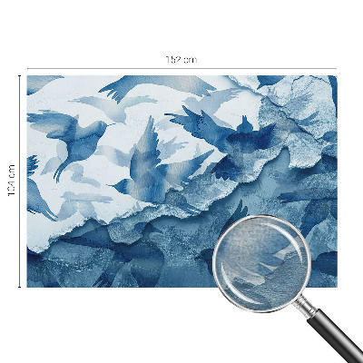 Fototapeta fizelinowa z nadrukiem Dynamiczne ptaki