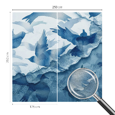 Fototapeta fizelinowa z nadrukiem Dynamiczne ptaki