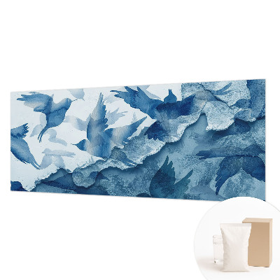 Fototapeta fizelinowa z nadrukiem Dynamiczne ptaki