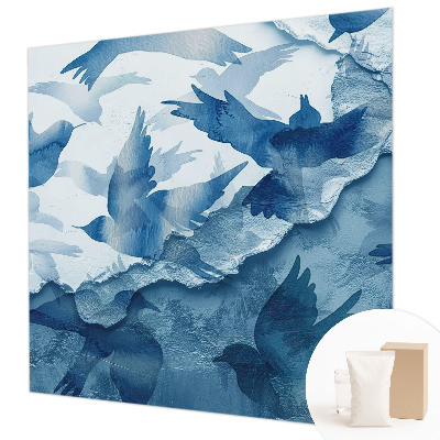 Fototapeta fizelinowa z nadrukiem Dynamiczne ptaki