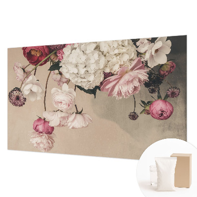 Dekoracyjna fototapeta na ścianę Romantyczne kwiaty