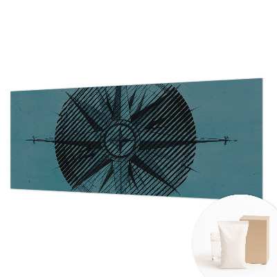 Fototapeta fizelinowa do sypialni Kompas morski