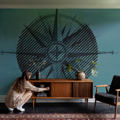 Fototapeta fizelinowa do sypialni Kompas morski