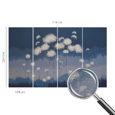 Fototapeta na ścianę Białe dmuchawce