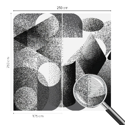 Tapeta fotograficzna z motywem geometrycznych kształtów