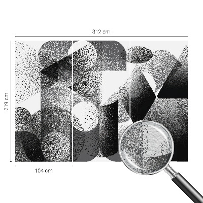 Tapeta fotograficzna Geometryczne kształty