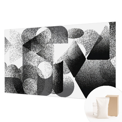 Tapeta fotograficzna z motywem geometrycznych kształtów