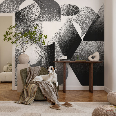 Tapeta fotograficzna z motywem geometrycznych kształtów
