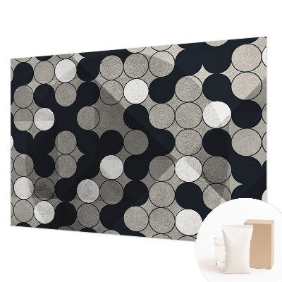 Dekoracyjna fototapeta na ścianę Geometryczne okręgi