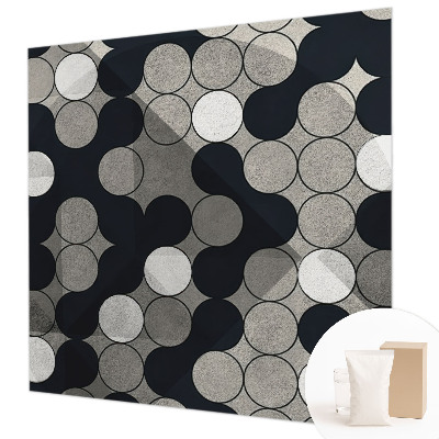 Dekoracyjna fototapeta na ścianę Geometryczne okręgi