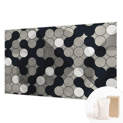 Dekoracyjna fototapeta na ścianę Geometryczne okręgi