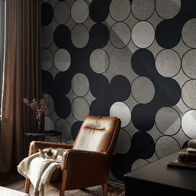 Dekoracyjna fototapeta na ścianę Geometryczne okręgi