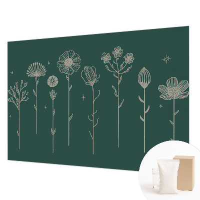 Tapeta fotograficzna Subtelne kwiaty