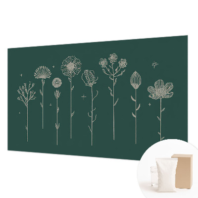 Tapeta fotograficzna Subtelne kwiaty