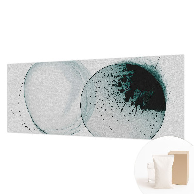 Tapeta fotograficzna Zielone okręgi