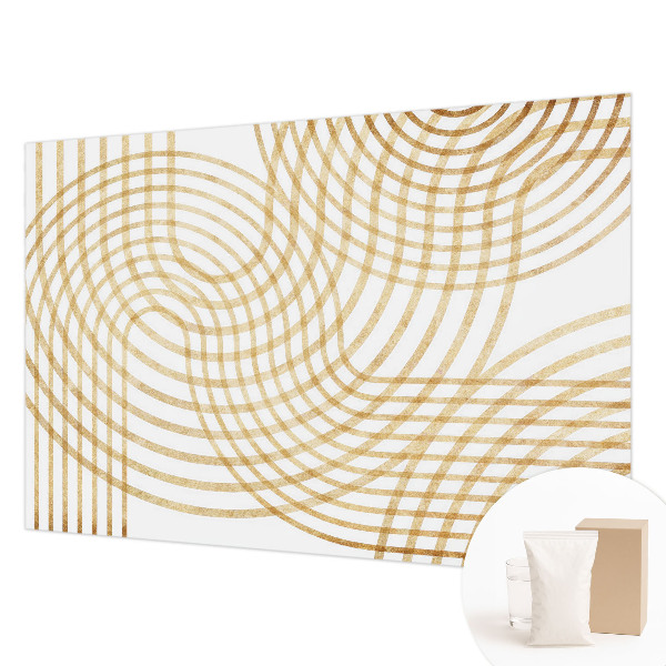 Nowoczesna fototapeta do salonu Geometryczne sploty