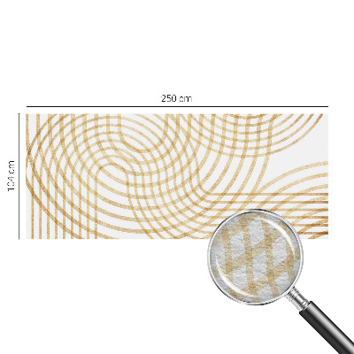 Nowoczesna fototapeta do salonu Geometryczne sploty