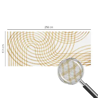 Nowoczesna fototapeta do salonu z geometrycznym splotem