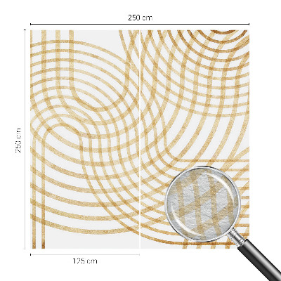 Nowoczesna fototapeta do salonu Geometryczne sploty