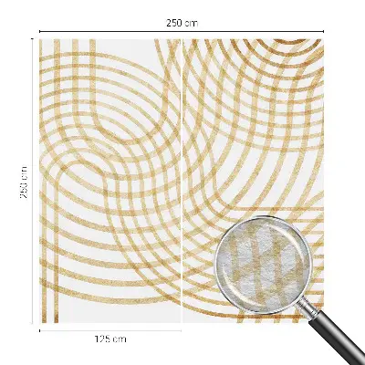 Nowoczesna fototapeta do salonu z geometrycznym splotem