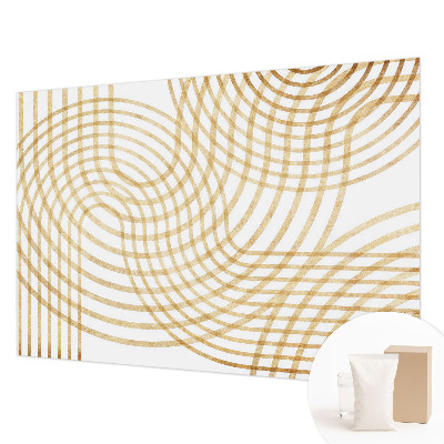 Nowoczesna fototapeta do salonu Geometryczne sploty