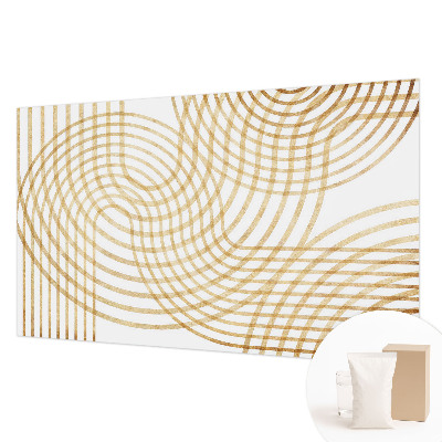 Nowoczesna fototapeta do salonu Geometryczne sploty