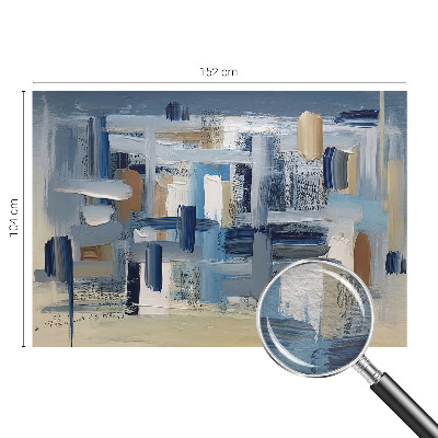 Fototapeta fizelinowa z nadrukiem Pędzle abstrakcja