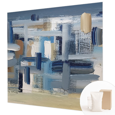 Fototapeta fizelinowa z nadrukiem Pędzle abstrakcja