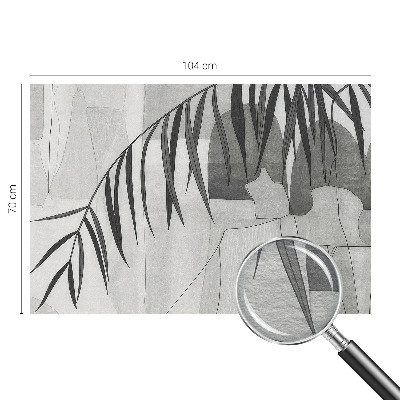 Fototapeta fizelinowa do sypialni Abstrakcyjna palma