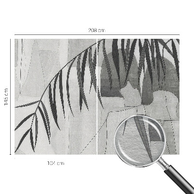 Fototapeta fizelinowa do sypialni Abstrakcyjna palma